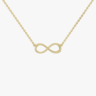 Infinity 18K Gold Necklace